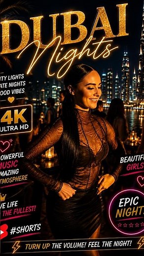 Night Club Vibes 🔥 Beautiful Party Girls & Epic Nightlife 4K #Shorts