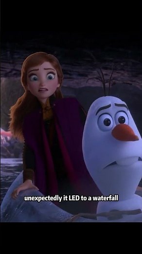 "Frozen II | Elsa Ventures Alone into the Dark Sea to Protect Anna from Danger!"❄️🐴#movie #shorts