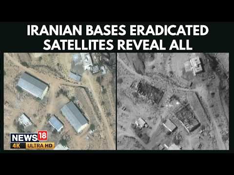 Iran Military Sites Destroyed — Satellite Imagery Shows Shocking Before & After | US War | 4K