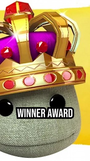 LittleBigPlanet Prize Crown Costume | LBP Rare DLC Costumes #littlebigplanet #lbp #sackboy #rare #costume #costumes #dlc #ps3 #playstation #fyp #fypシ #foryourpage