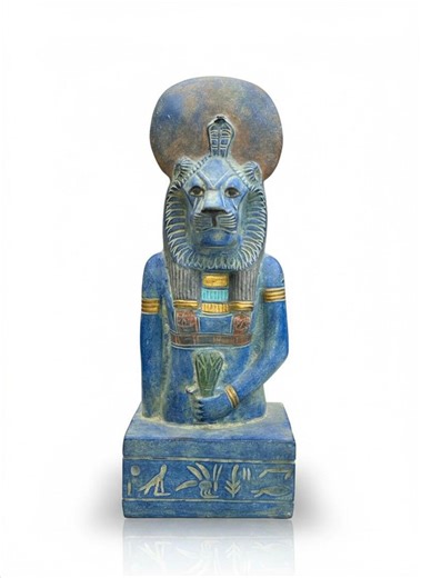 Sekhmet Statue Handmade Stone – Egyptian Goddess Sekhmet Sculpture – Ancient Egypt Decor – Lioness Goddess Figurine – Unique Gift - Etsy
