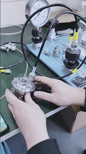 High Pressure Oil Pump Bellows Leakage Testing