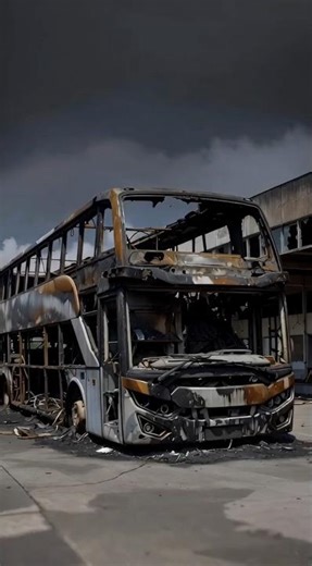 This Burned Double Decker Bus Came Back to Life 😱 | Restoration Timelapse #busmania