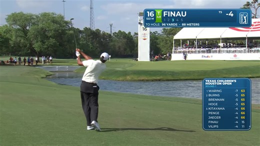 Tony Finau | Round 1 | 16th hole | Shot 3 | 2026 Houston Open