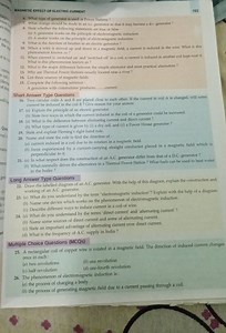 (a) What is the difference between alternating current and dire... | Filo