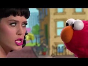 Katy Perry sings 'Hot N Cold' with Elmo on Sesame Street!