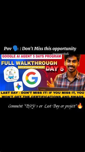 2.4K views · 64 reactions | Master the Google AI Agents Capstone...