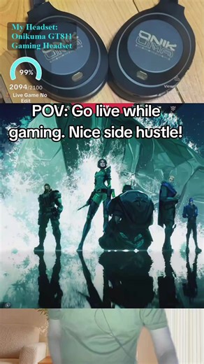 #gamersoftiktok #LIVEIncentiveProgram #SideHustleLIVE #PaidPartnership #livegaming