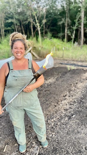 61K views · 119 reactions | Flame weeding is a new tool we just...