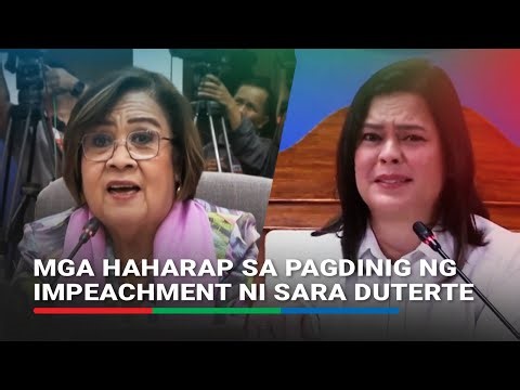 FULL: De Lima orders subpoenas vs individuals over VP Duterte’s third impeach raps | ABS-CBN News