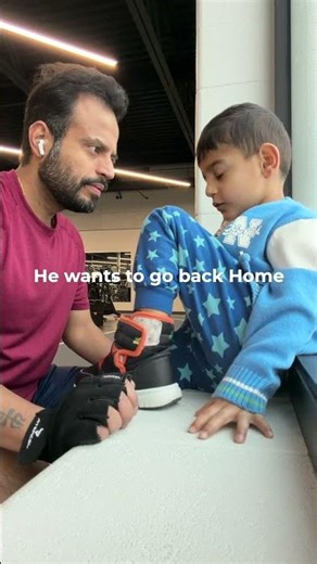 One day at gym with my kid