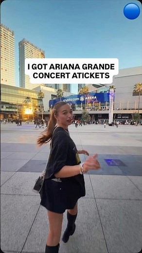 I GOT ARIANA GRANDE CONCERT TICKETS
