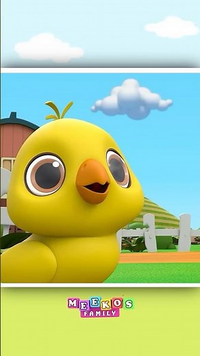 Meeko Had A Little Chick #shorts #meekosfamily #nurseryrhymes #kidssong