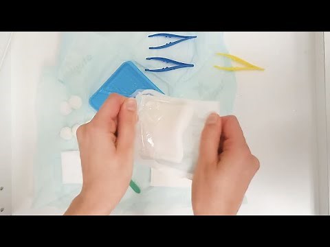 Using a dressing kit
