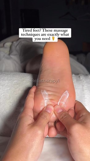 Foot massage heaven! Save this for after work. 😉 #footmassage #massage #relaxing #FootPainRelief #houstontx #houstonmassage #viralreelsfb | Belle Therapy