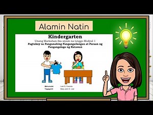 Kindergarten Q1 Week 9 Module 1