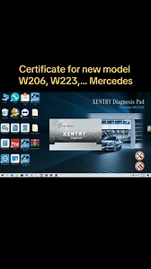 Certificate Zenzefi for new model W206, W223,… Mercedes #cardiagnosticsoftware #autorepair #viral #w206 #w223 #zenzefi_mercedes_software #certificate #dtsmonaco | Autosoft - Automotive Software Service