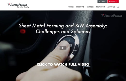 Software Solutions for Sheet Metal Forming and BiW Assembly | AutoForm Engineering