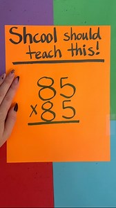 Genius math hack #reels #math | Playing with Food