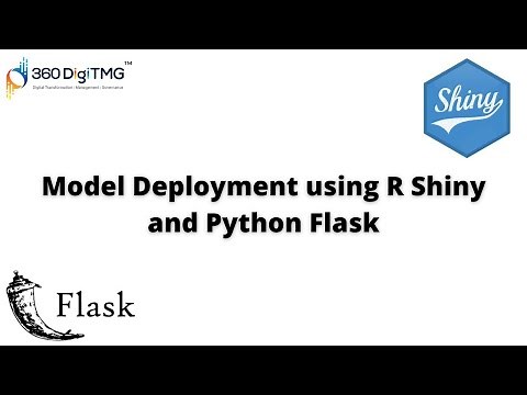 Model Deployment using R Shiny and Python Flask