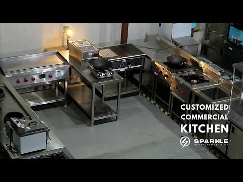 Setup Your Commercial Kitchen with Sparkle Heavy Industries || K.L Home Appliances LLP