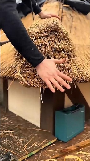 Rice making process with straw