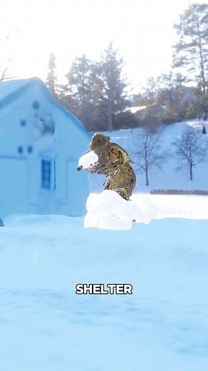 The Invisible Snow Assassin 😮😳 | Leo Mike