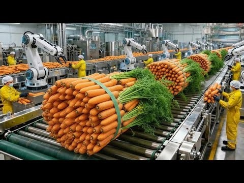 Inside the Largest U.S. Factory: The Hidden High-Tech World of Carrot Processing