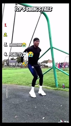 Top 5 Funniest Swing Accidents 😂 Epic Fail Video.
