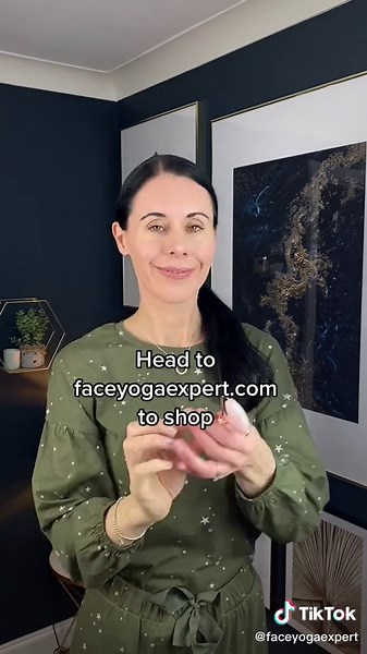 Not sure when to use a Rose Quartz roller? Watch this #faceroller #rosequartz #skincaretools #faceyogaexpert #crystalhealing