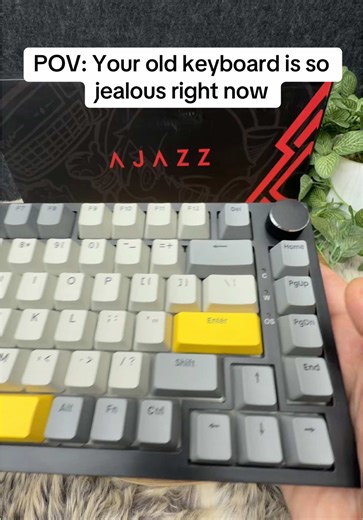 This mechanical gaming keyboard sounds so good! #gamingkeyboard #mechanicalkeyboard #pcgaming #mechkeyboard #tiktokmademebuyit