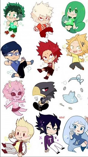 Chibi #bts #army #btsarmy #mhaedit #anime #mha #mhacommunity