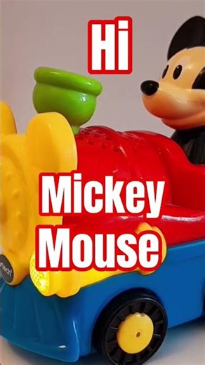 vtech mickey mouse train #mickeymouse #toottootdrivers #gogosmartwheels #shortsfeed #shortsviral