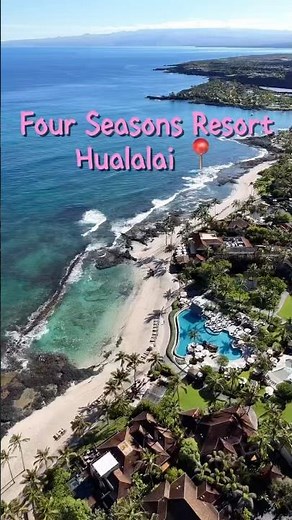 📍Four Seasons Resort - Hualalai.Next level paradise - Ocean pool, Beachfront Spa & Lava rocks vibes