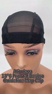 Wig Cap with Guideline Map for Wig Making, Stretchable Mesh Dome Caps with 1 Elastic Band and 4 Wig Combs for Beginners Sewing Wig (Medium: 21"-22", 13 * 6 Frontal)