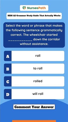 HESI A2 Grammar Study Guide That Actually Works