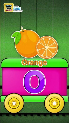 O Letter Song for Kids 🌈 | Learn O for Orange | Early Learning