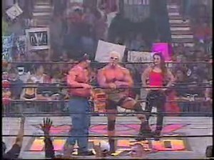 WCW1999 Scott Steiner disses DDP and challenges Goldberg