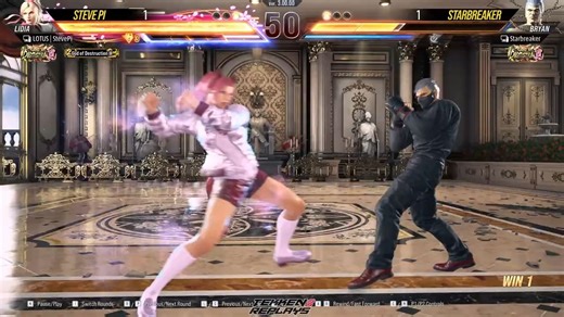 Tekken 8 STEVE PI (Lidia) vs STARBREAKER (#2 Ranked Bryan) T8 High Level Match