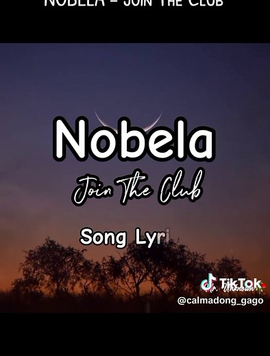 #Nobela #JoinTheClub #SongLyrics #MusicVibes #Opm #Batang90s #SkyAesthetic #TunogKalye #PinoyRock