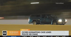 Kidnapping in Chicago suburb leads to police chase on two expressways