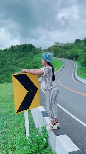 Exploring a Scenic Winding Road Adventure