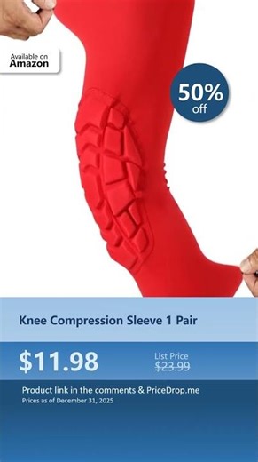 Knee Compression Sleeve 1 Pair