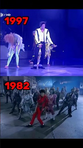 MICHAEL JACKSON THRILLER FLASH MOB DANCE HISTORY TOUR VS ORIGINAL 😯