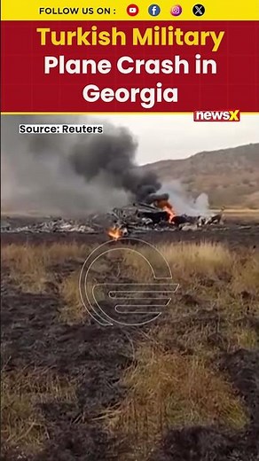 Turkish Military Plane Accident in Georgia:, First Footage from Crash Site | #turkey #planecrash