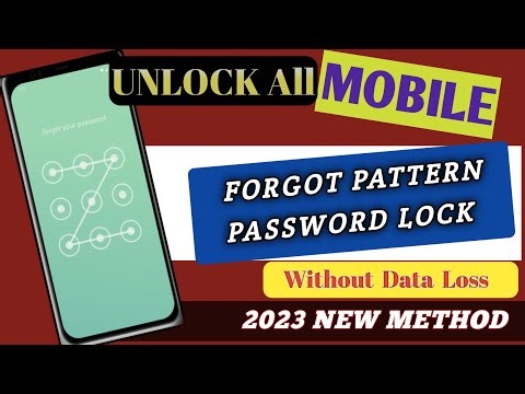 2023 New Trick to Unlock Password Lock Android Phone Without Data Loss | Unlock Mobile Pin Lock