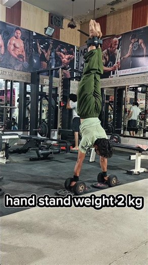 handstand 2 kg weight power💪🥷#calisthenics#shorts#viral #motivation