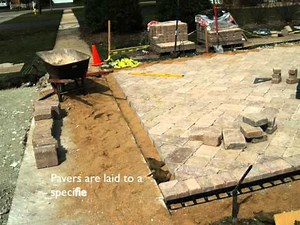 Brick Paved Driveway Construction - Step by Step