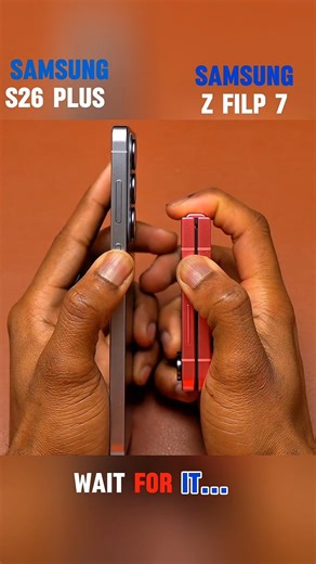 🚀🙄 GALAXY Z FILP 7 VS GALAXY S26 PLUS SPEED TEST 😱