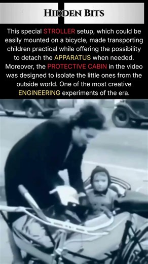 The Unusual 1930s Bicycle: The Baby Cabin!